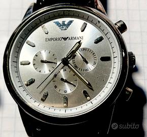 orologio Armani cronografo automatico SWISS MADE