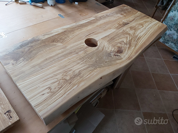 Lavabo Sospeso top bagno ulivo mensolone tavolo