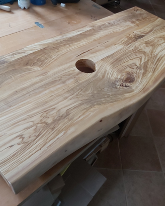 Lavabo Sospeso top bagno ulivo mensolone tavolo