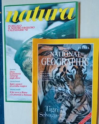 2 riviste vintage tema natura