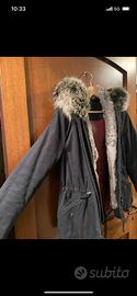 ALESSANDRA CHAMONIX con vera pelliccia - Tg 40