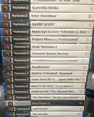 Giochi PS2 (leggere descrizione)