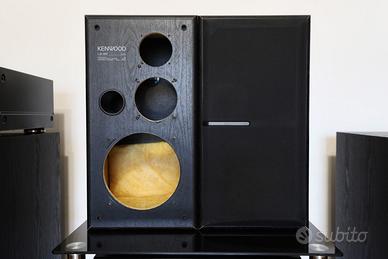 Coppia casse vuote Kenwood LS-85 Perla nera