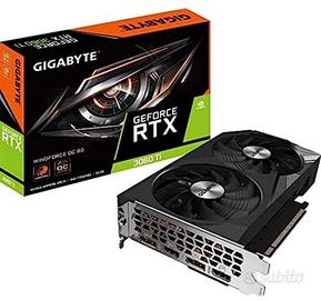 GIGABYTE RTX 3060 Ti WINDFORCE OC 8GB GPU trattabi