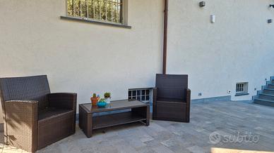 trio giardino in rattan 