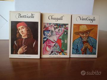 BOTTICELLI, CHAGALL, VAN GOGH, SERIE ARTE GARZANTI
