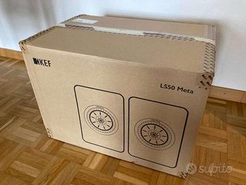 casse audio KEF LS 50 META -BIANCHE