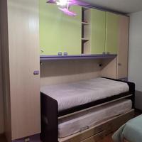 armadio e letti per camera ragazzi