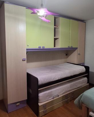 armadio e letti per camera ragazzi