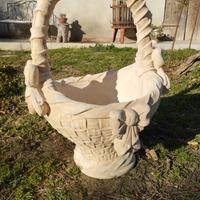 Vaso cestino da giardino