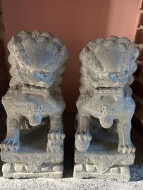 Coppia statue orientali