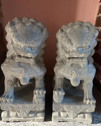 Coppia statue orientali