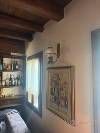 5 Lampade da parete applique  vintage