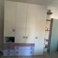 Armadio cameretta+2 letti songoli