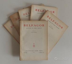 Belfagor Rassegna di varia umanità 1967 (6 numeri)