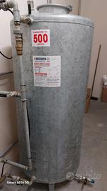 cisterna zincata da 500 litri 