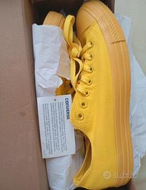 Converse All Star Cuck Taylor Giallo Nuove cartell