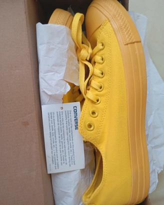 Converse All Star Cuck Taylor Giallo Nuove cartell