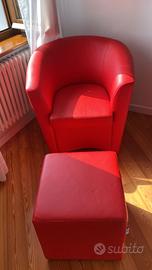 POLTRONA E PUFF
