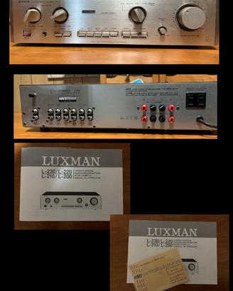AMPLIFICATORE VINTAGE LUXMAN L-210