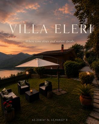 Villa Eleri - Relax sul Lago del Turano