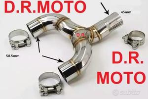 ADATTARORE Y PER doppio SCARICO UNIVERSALE