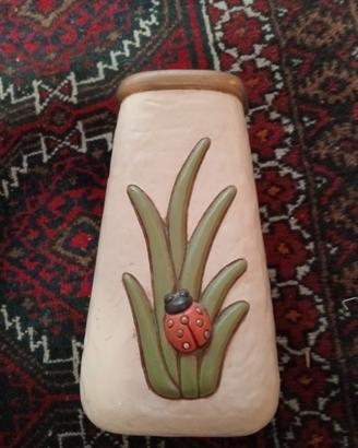 thun vaso con coccinella