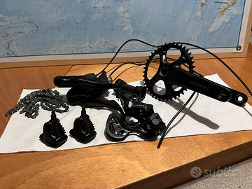 Gruppo Shimano GRX 820 12v idraulico/meccanico