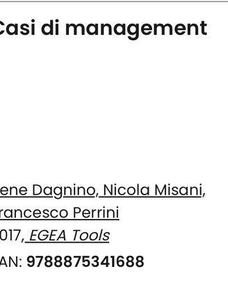 Casi di management