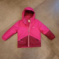 giacca sci neve bambina rosa taglia 3 anni