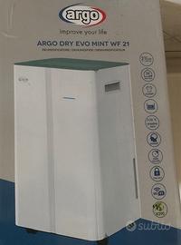 Deumidificatore nuovo Argo Dry Evo Mint WF 21