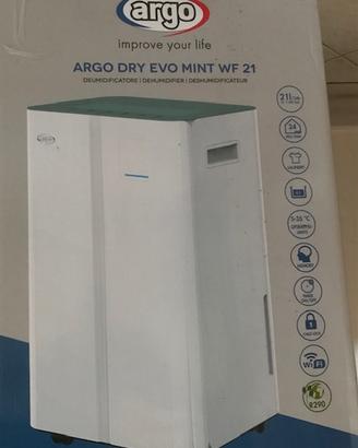 Deumidificatore nuovo Argo Dry Evo Mint WF 21