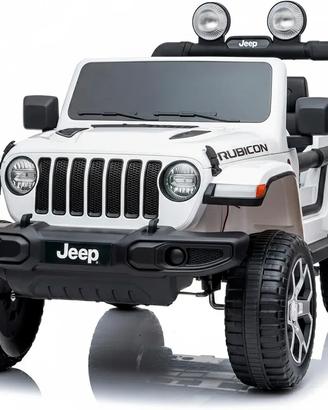 auto elettrica bambini jeep rubicon