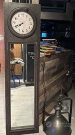 Dialma Brown specchiera con orologio+lampadario