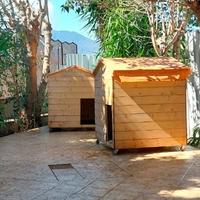 Casette in legno per giardino o terrazzo