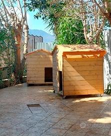 Casette in legno per giardino o terrazzo