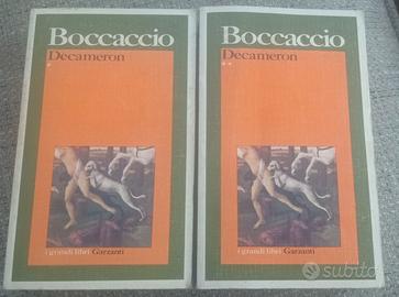 Libri Boccaccio e Dante 