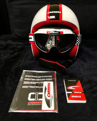 Casco da sci e maschera Carrera modello "C1C"
