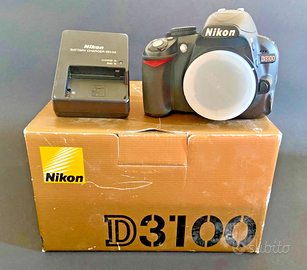 NIKON D3100 USATA 6159 SCATTI A+ APS-C REFLEX