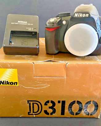 NIKON D3100 USATA 6159 SCATTI A+ APS-C REFLEX