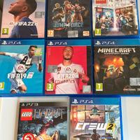 8 Giochi PS4 e PS3 - Minecraft, LEGO, Fifa ….