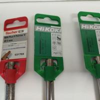 3 punte trapano attacco sds plus da 5,12,14 Nuove.