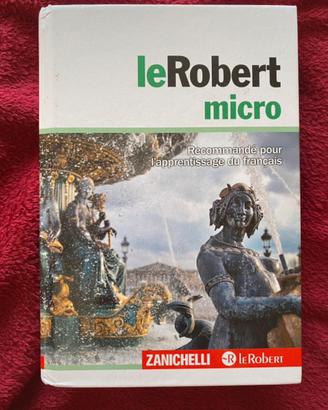 " Le robert micro"  dizionario francese