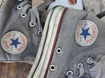 scarpe converse nr.37 grigie