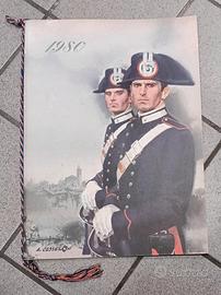 Calendario storico carabinieri 1980