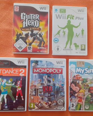 Nintendo WII giochi vari