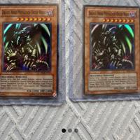 Drago nero metallico occhi rossi lotto