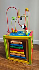 Cubo Eichhorn multiattività 30x30 in legno 