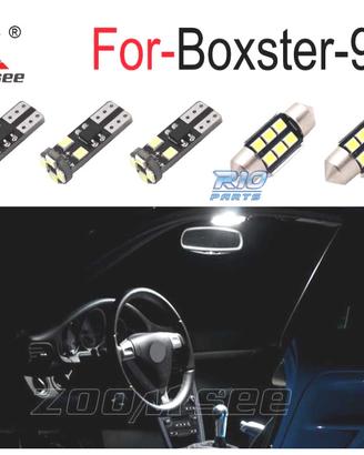 KIT 16 LAMPADE LED INTERNE PER PORSCHE BOXSTER 987