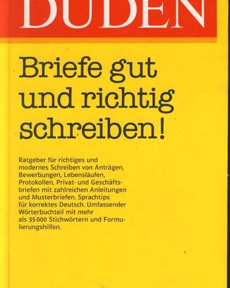 Duden briefe gut und richting schreiben